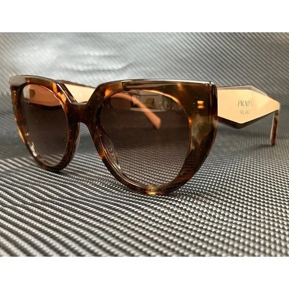 Prada Women\'s Caramel Tortoise 52mm Sunglasses Prada PR-14WSF 01R0A6 Sunglasses Women main image 2